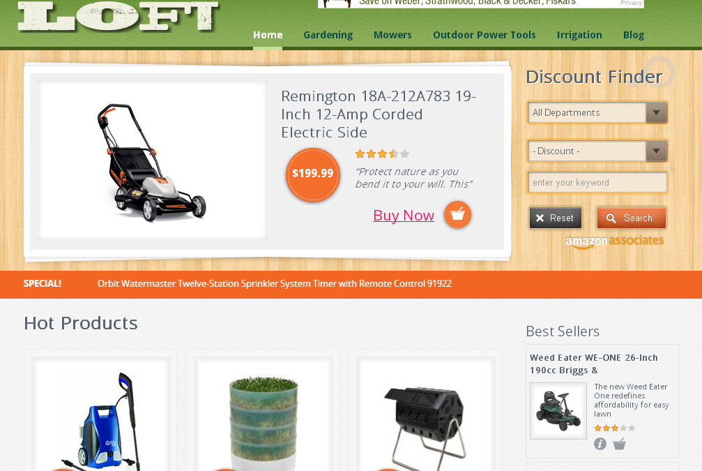 Lawn & Gardening Store