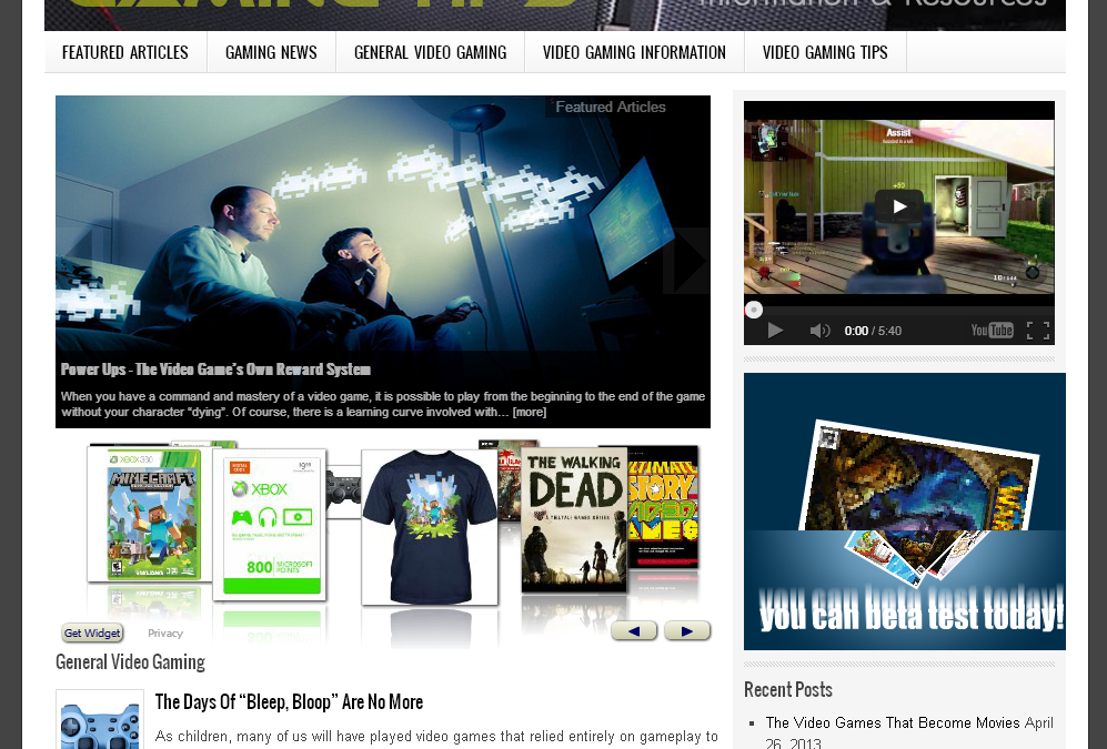 Video Gaming Info