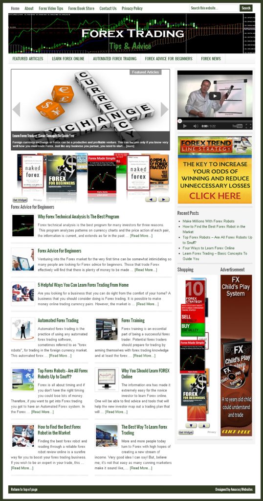 Forex Tips Home Page