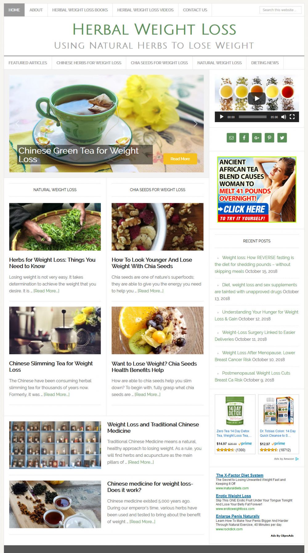 Herbal Weight Loss Website - Image 2