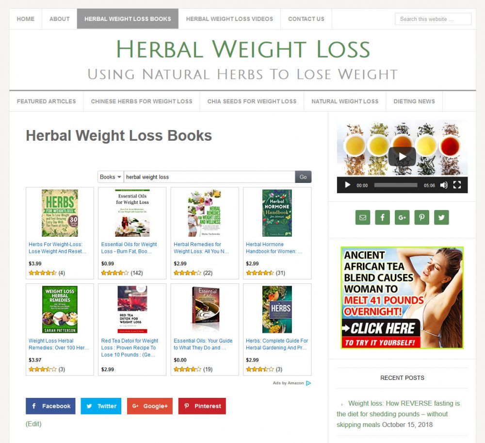 Herbal Weight Loss Website - Image 4