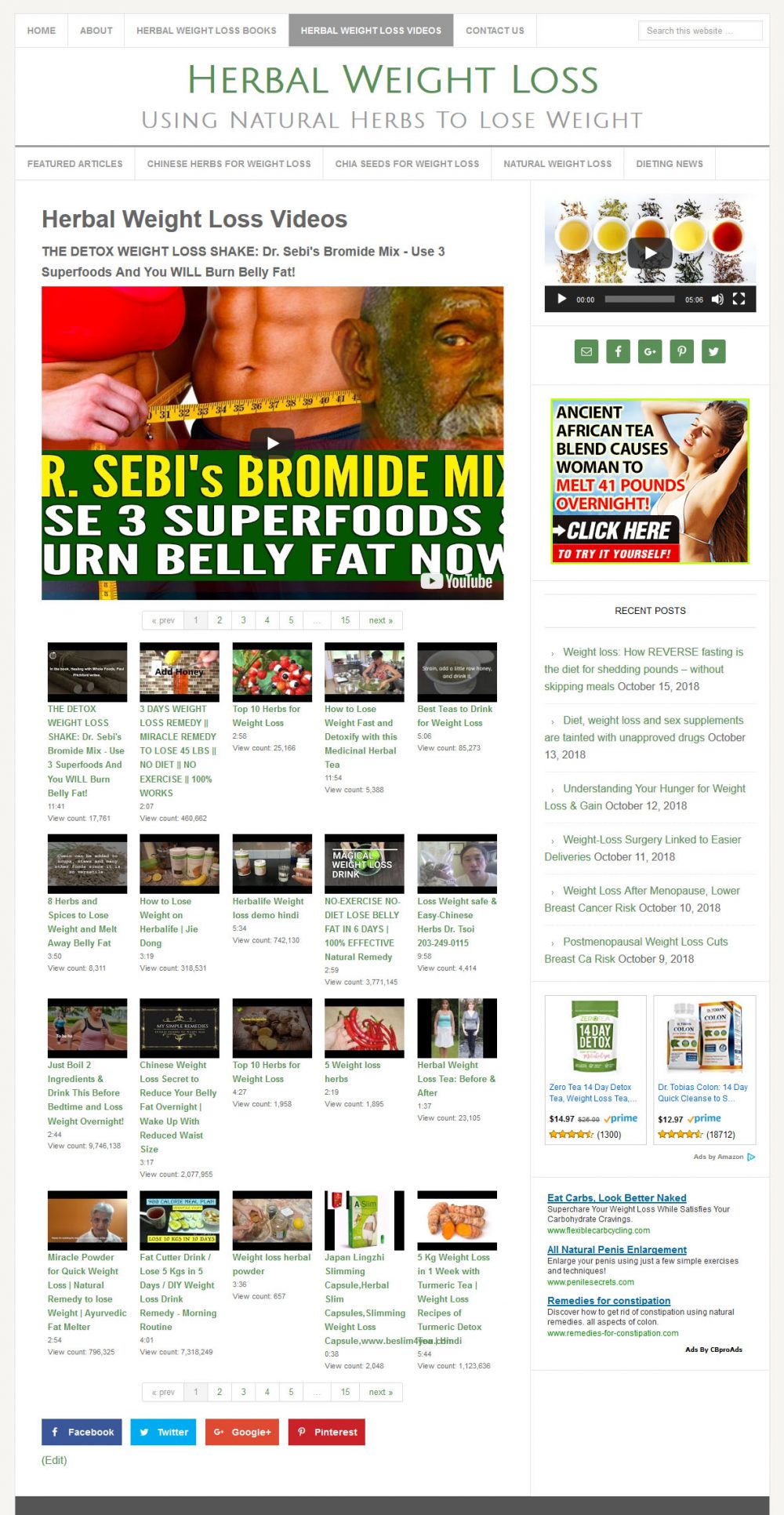 Herbal Weight Loss Website - Image 3