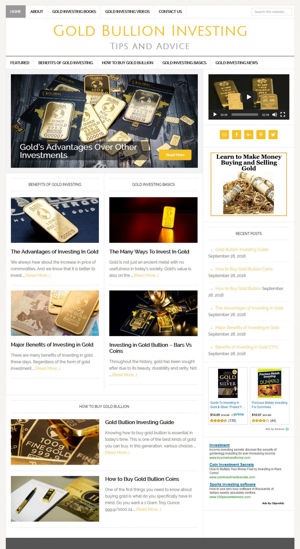 Gold Investing Website - Image 2