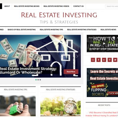 Real Estate Investing Website