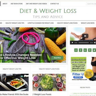 Diet and Weight Loss Website