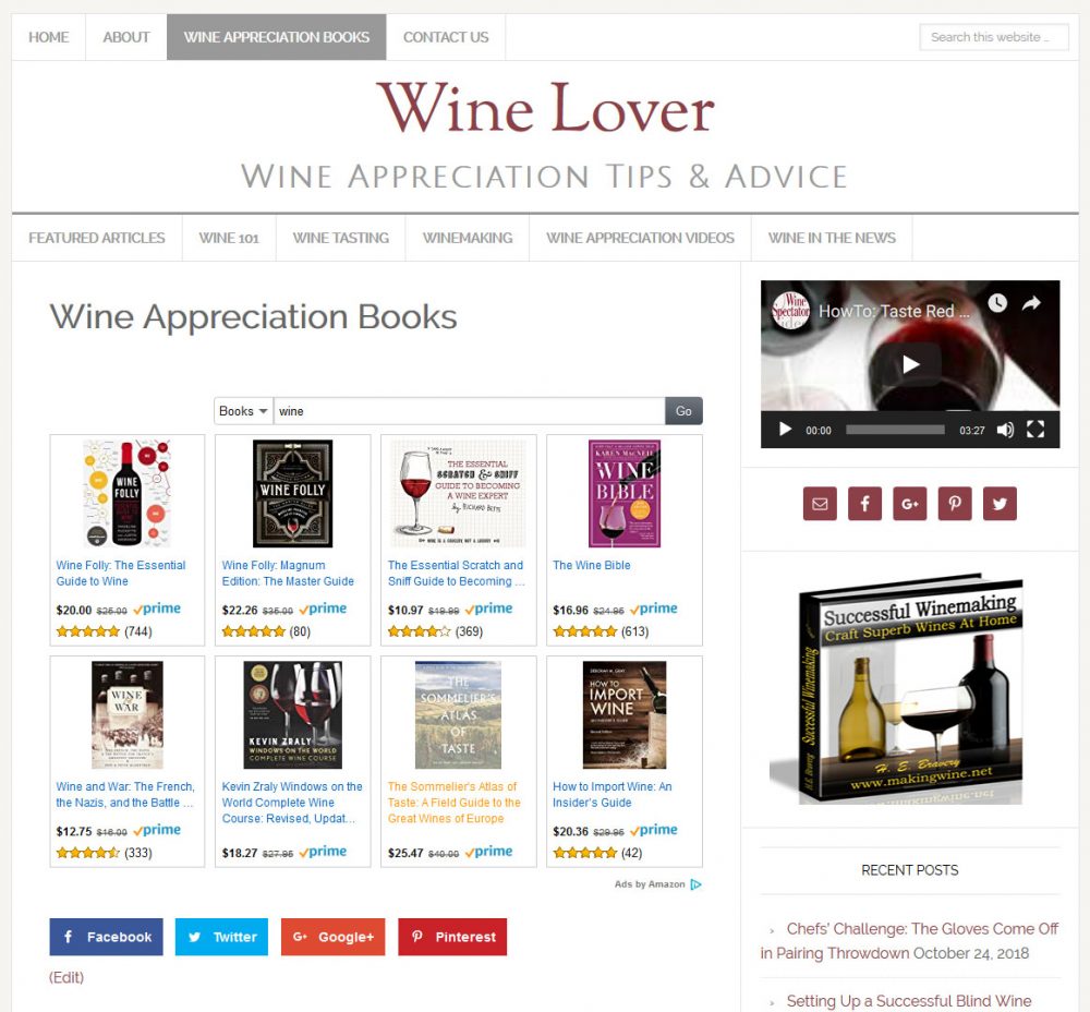 Wine Lover Website - Image 4