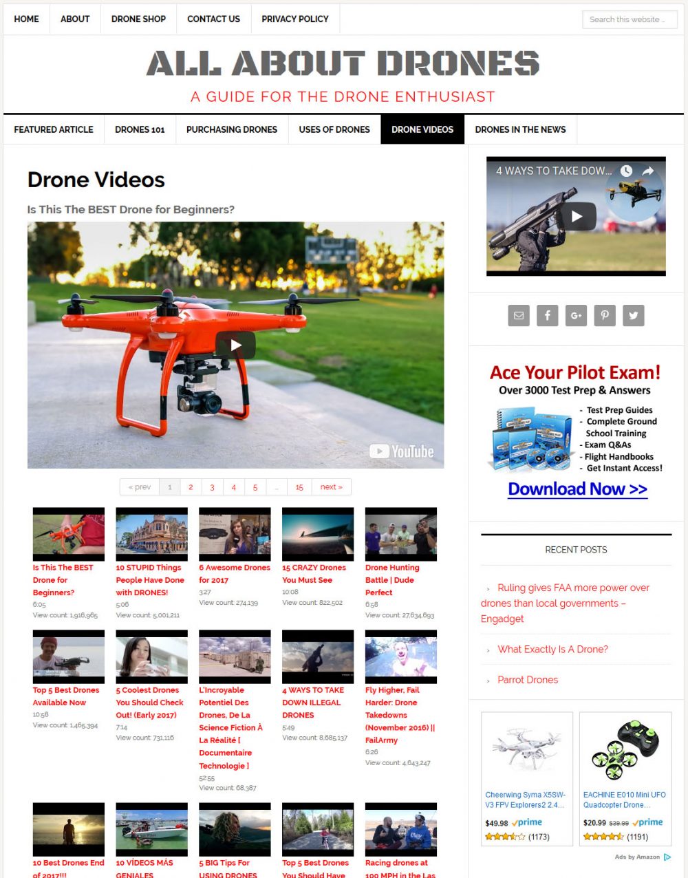 Drones Website - Image 3