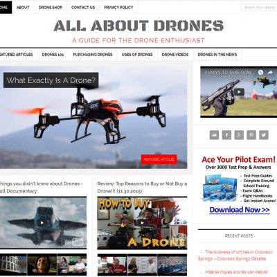 Drones Website
