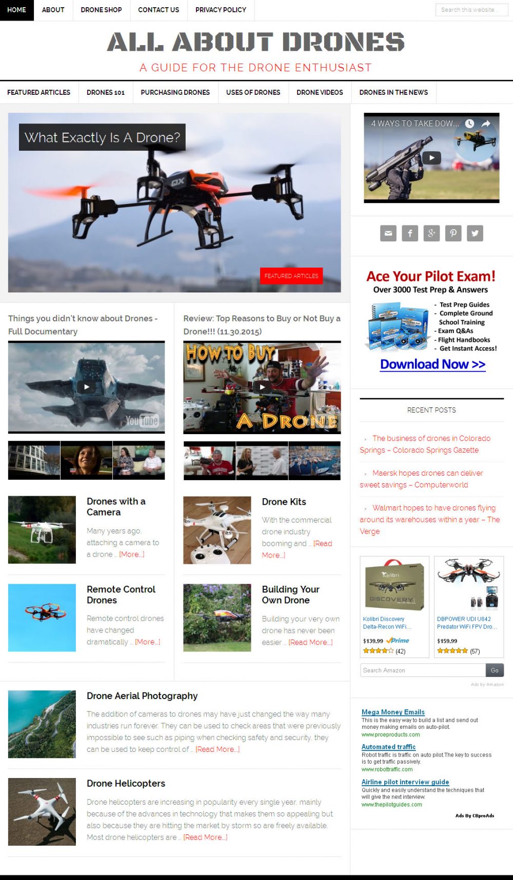Drones Website - Image 2