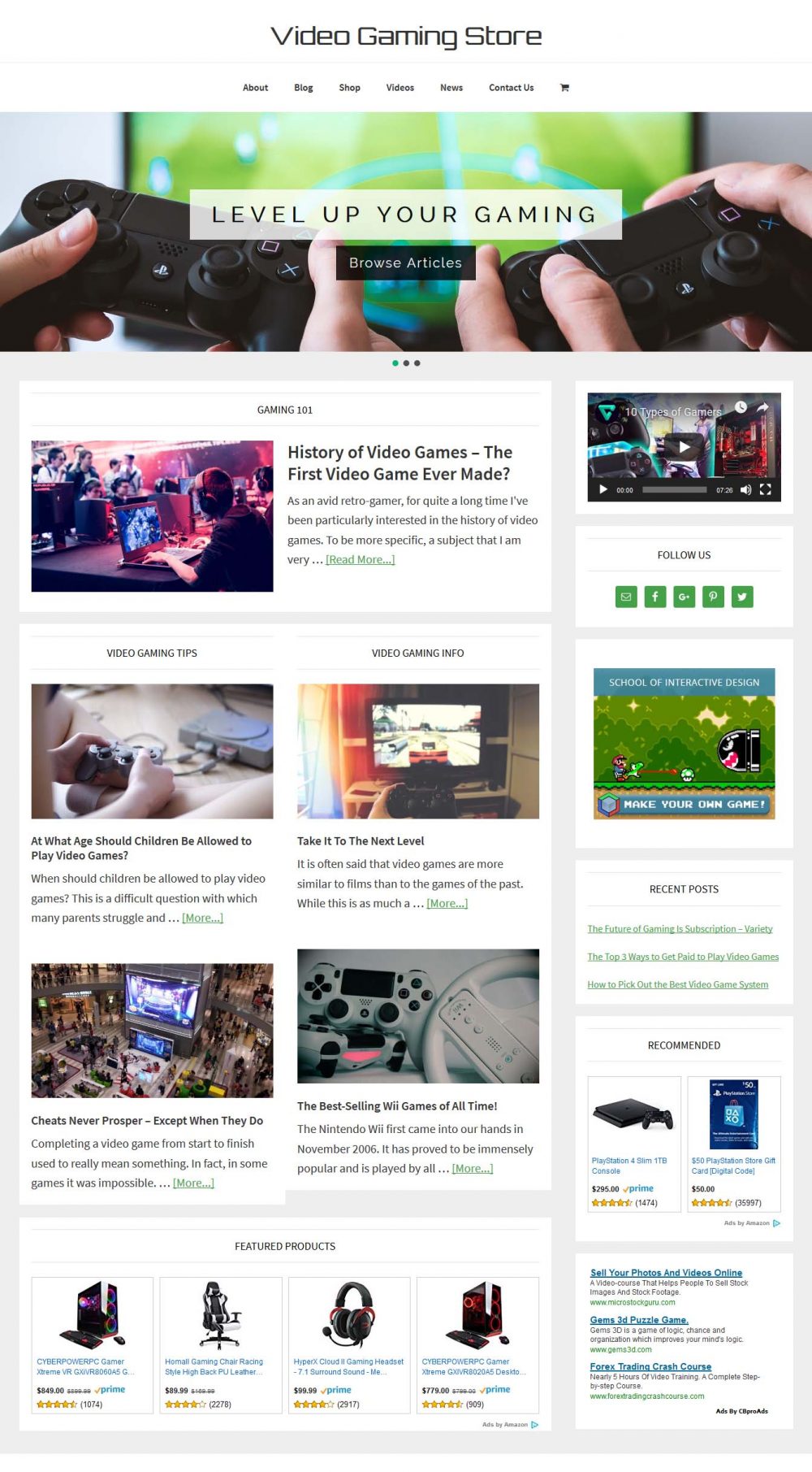 Video Gaming Store - Image 2