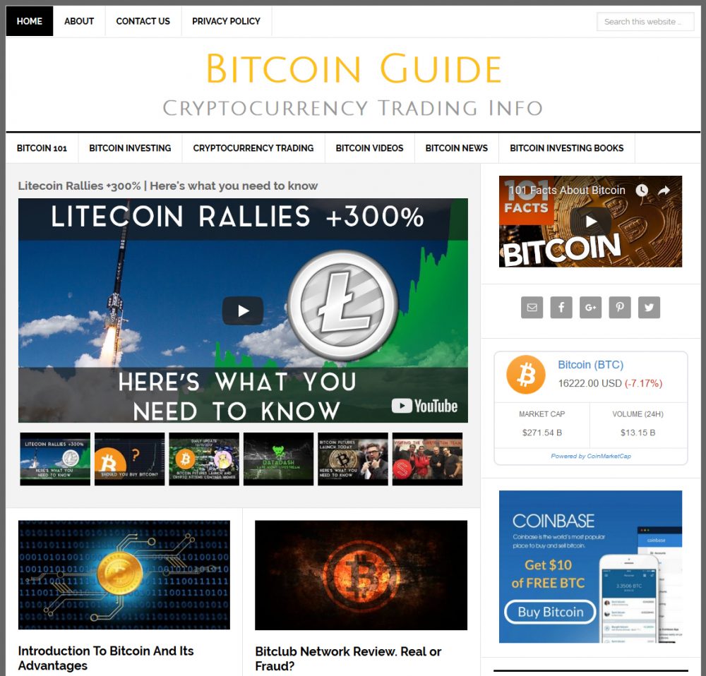 Bitcoin Website