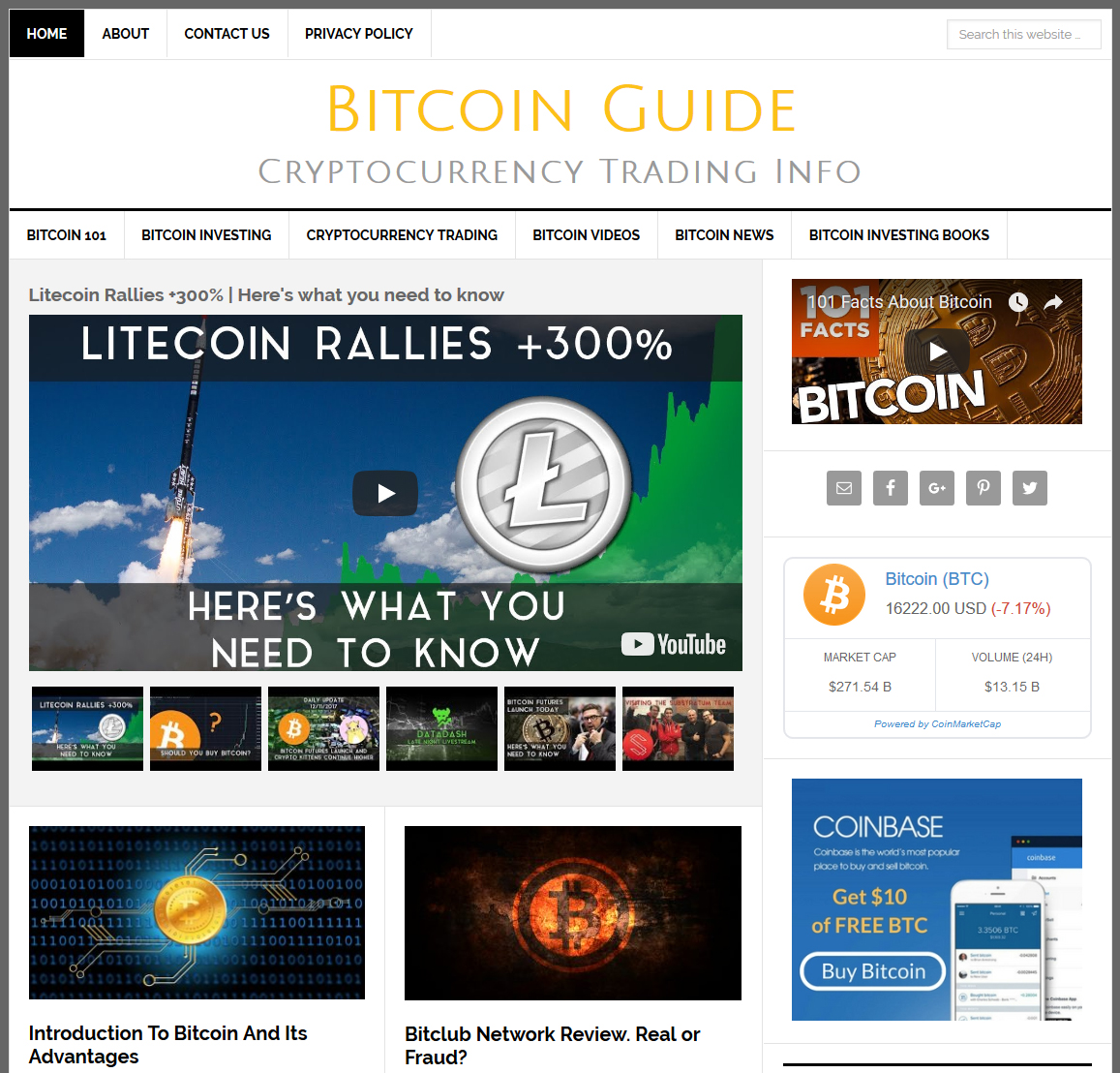 add bitcoin to website