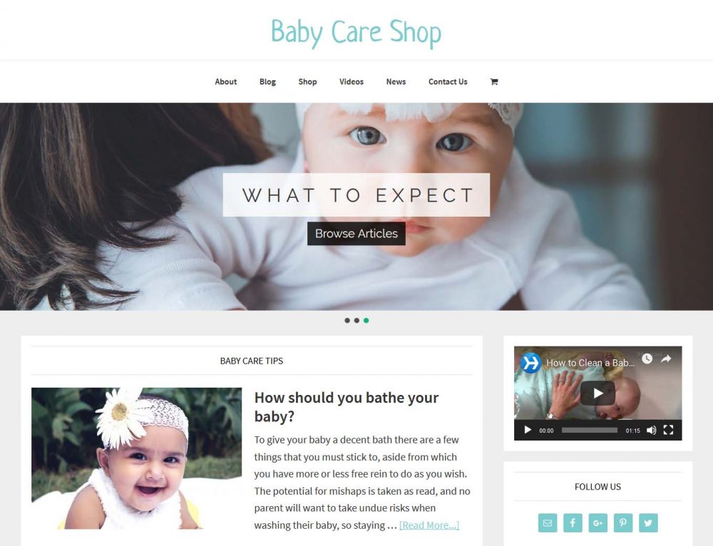 Baby Care Shop