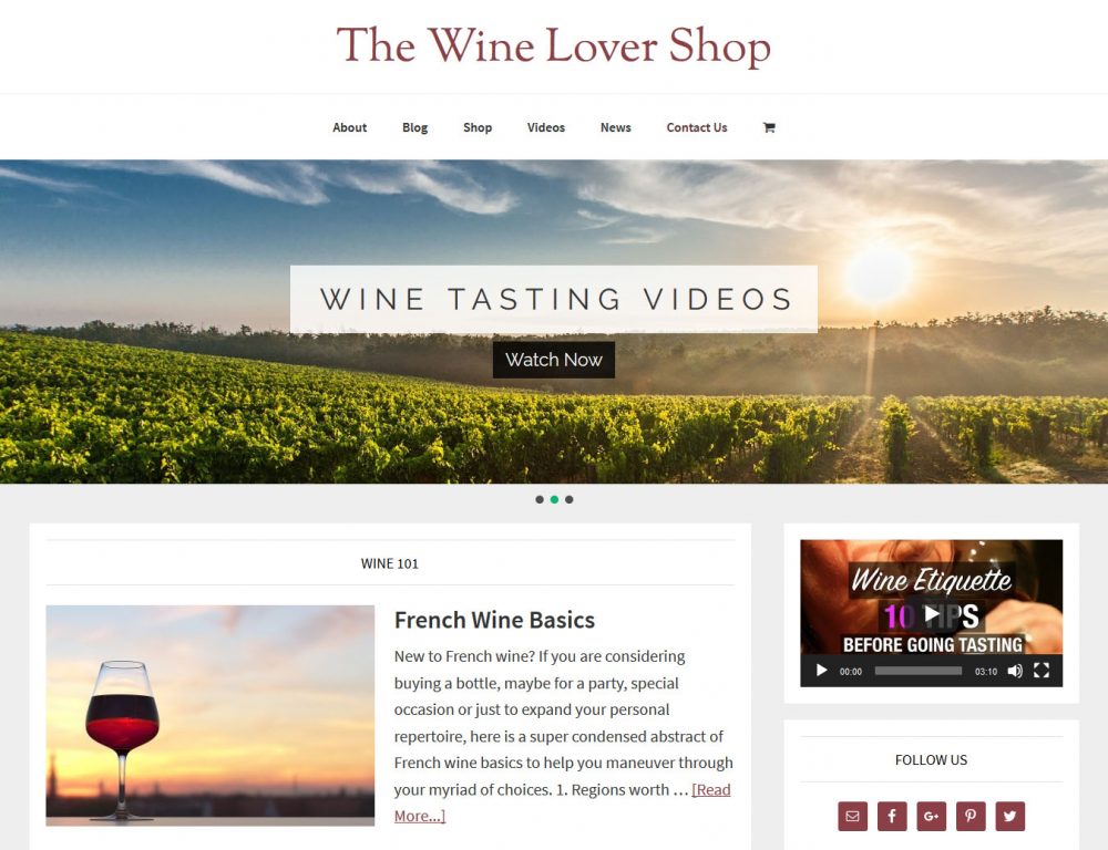 Wine Lover Shop