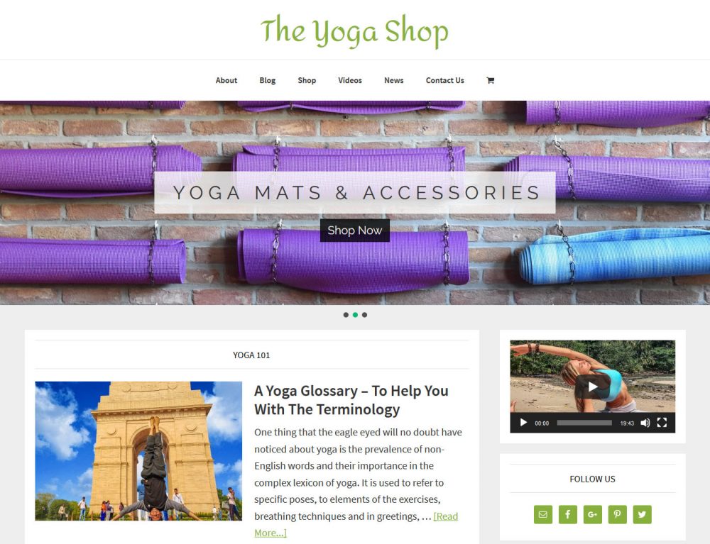Yoga Shop