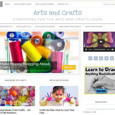 Arts and Crafts Website