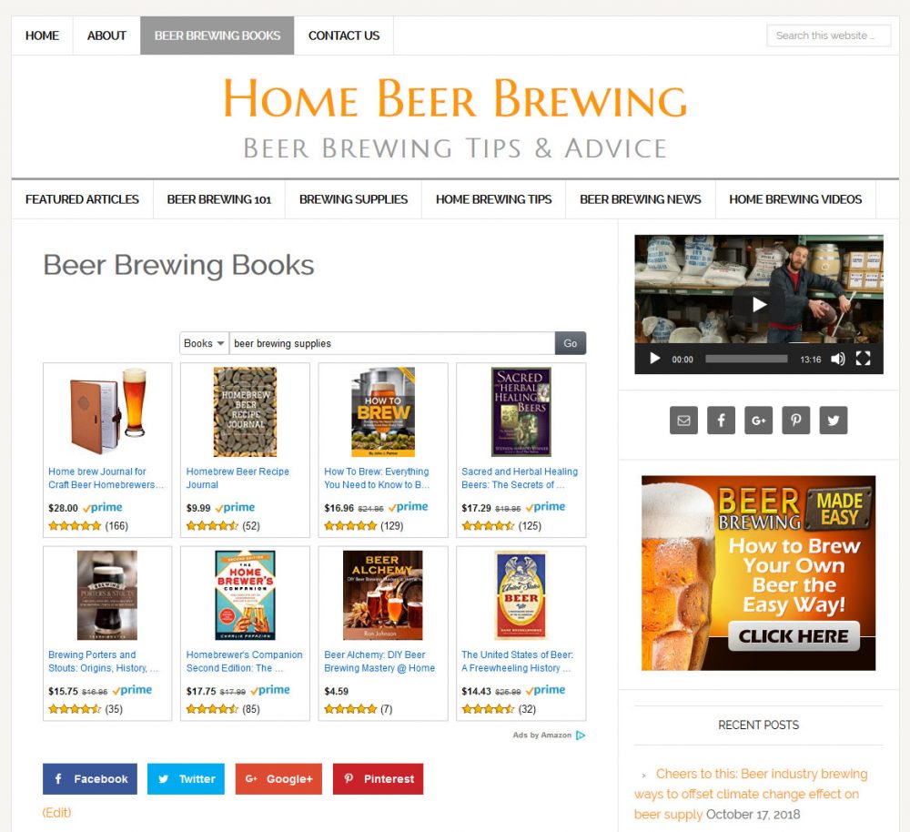 Home Beer Brewing Website - Image 3