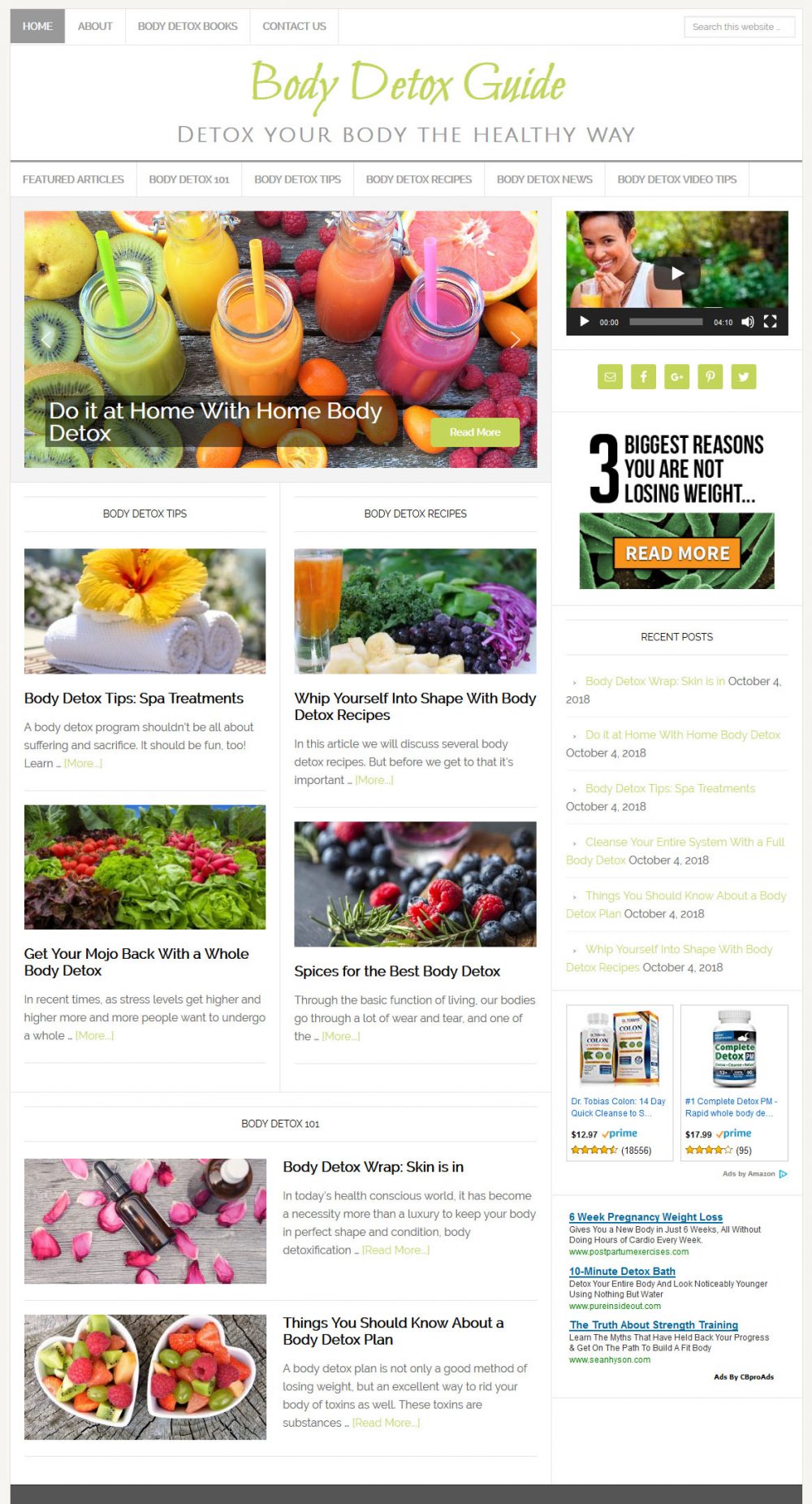 Body Detox Website - Image 2