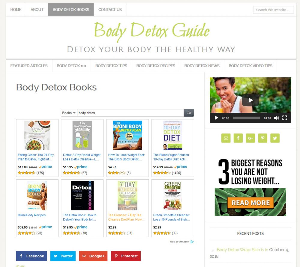 Body Detox Website - Image 4