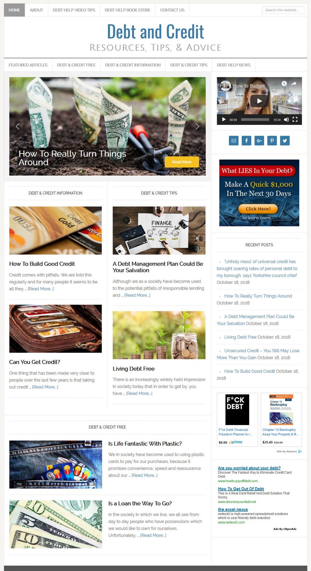 Debt & Credit Help Website - Image 2