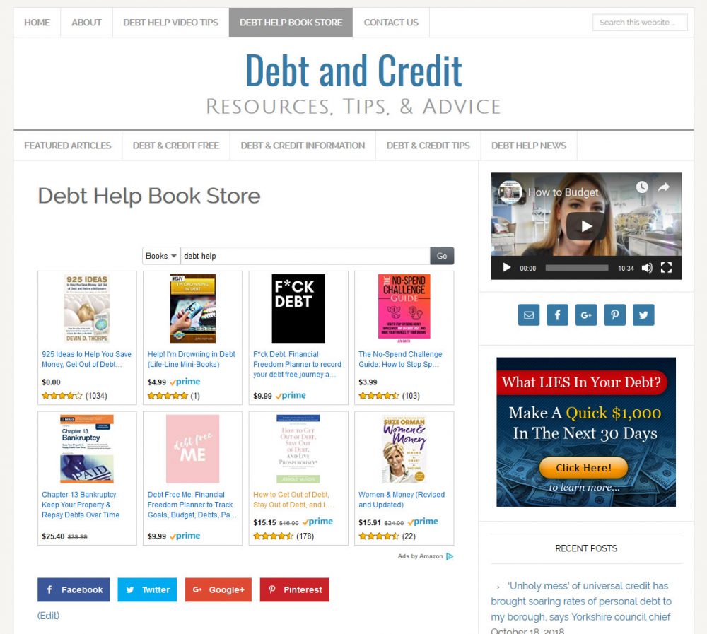 Debt & Credit Help Website - Image 3