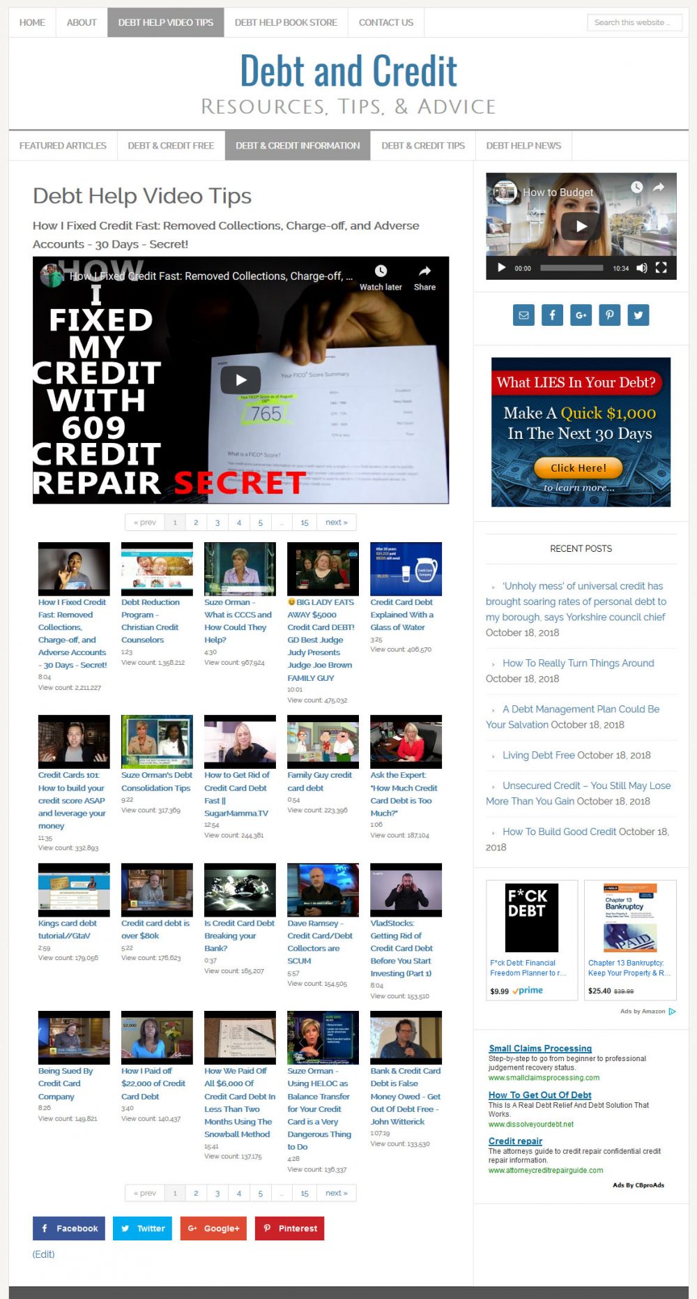 Debt & Credit Help Website - Image 4