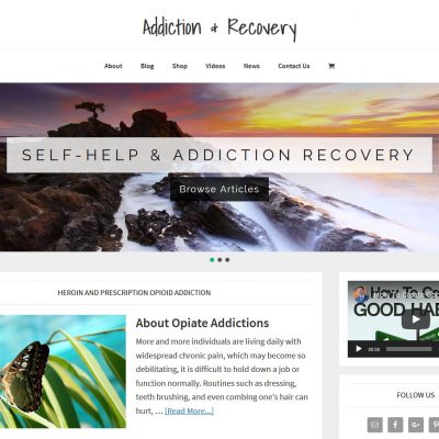 Addiction and Recovery Website