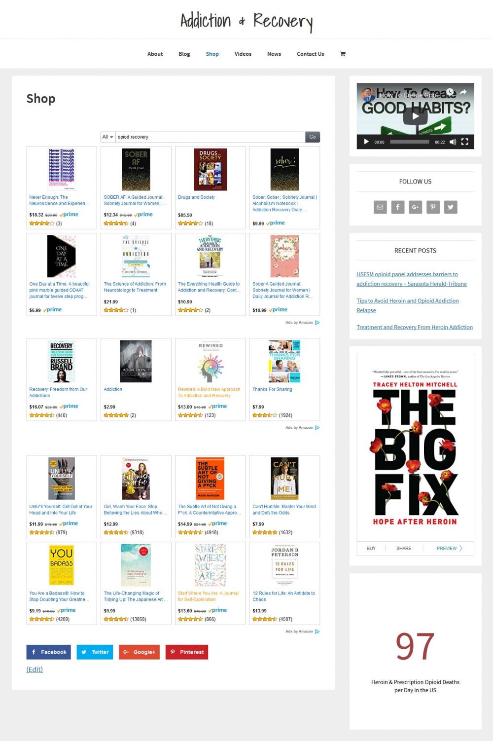 Addiction and Recovery Website - Image 5