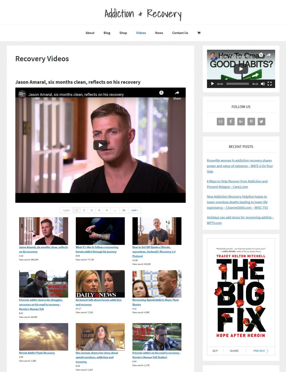 Addiction and Recovery Website - Image 4