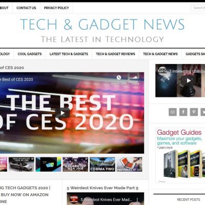 Tech & Gadgets Website