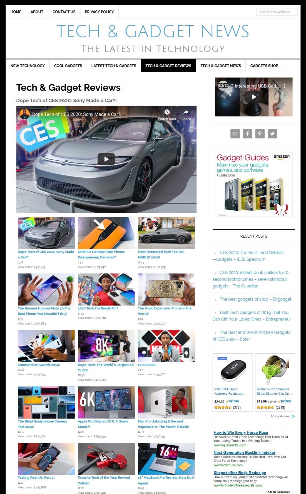 Tech & Gadgets Website - Image 3
