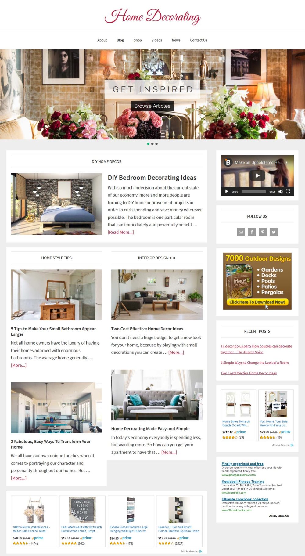 Home Decorating Website - Image 2
