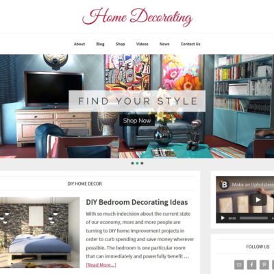 Home Decorating Website